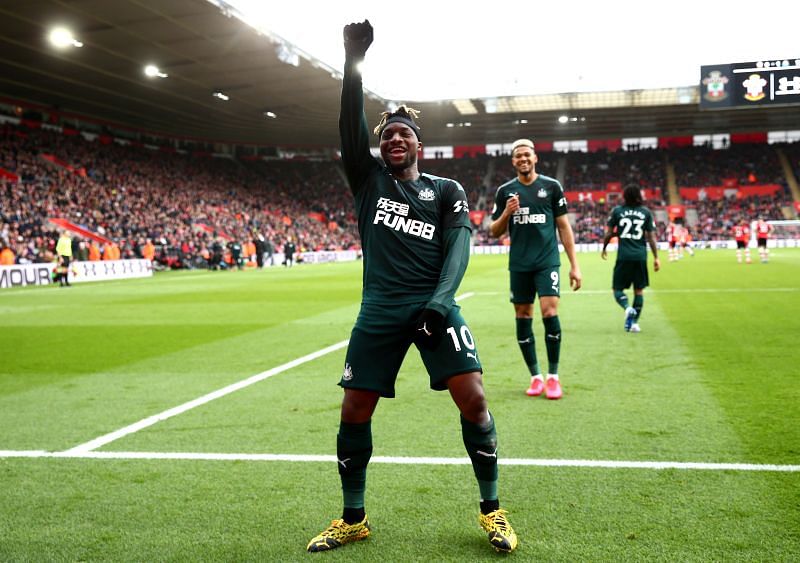 Newcastle United star Allan Saint-Maximin is one of Premier League's most entertaining ballers and one of its best dribblers